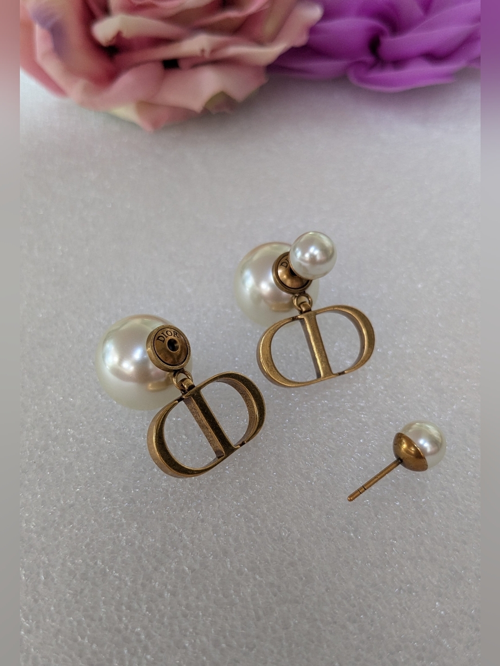 Dior Tribales Earrings Pearls - Picture 3 of 5